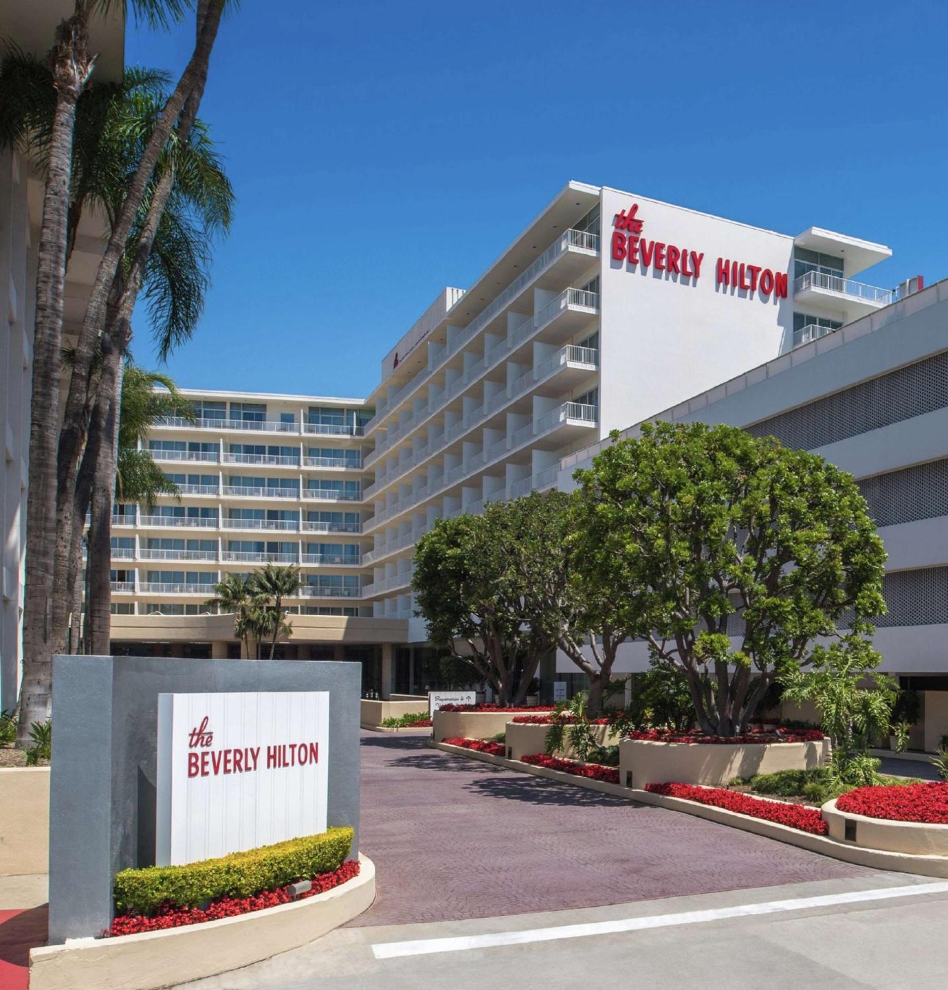 The Beverly Hilton Los Ángeles Exterior foto